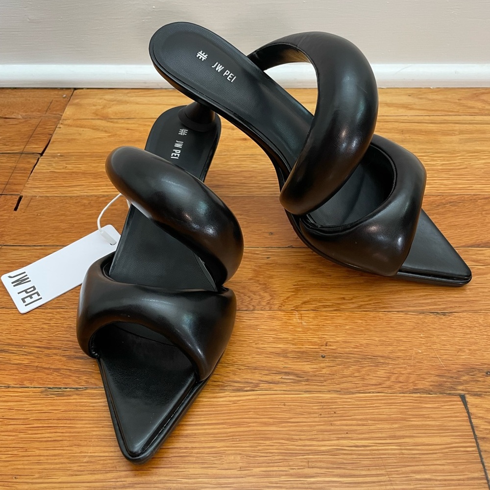 JW PEI Sara Mule Black Women’s shoes size 6.5 - 37